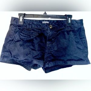 Express black shorts